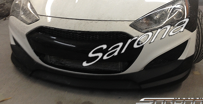 Custom Hyundai Genesis Coupe  Front Lip/Splitter (2013 - 2016) - $290.00 (Part #HY-012-FA)
